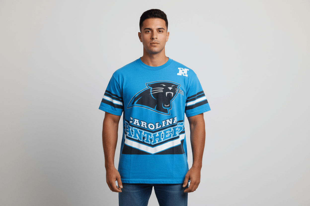 90's Carolina Panthers Football T-shirt - Shirts & Tops - Thrifted Threads