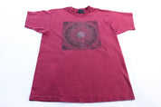 90's Celtic Sun Irish Art Jen Delyth Graphic T-Shirt - ThriftedThreads.com