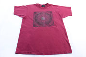 90's Celtic Sun Irish Art Jen Delyth Graphic T-Shirt - T-Shirt - Thrifted Threads