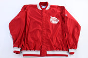 90's Champion Bulldogs Satin Jacket - Jacket - Thrifted Threads