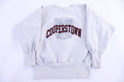 90's Champion Cooperstown Hall of Fame Reverse Weave Sweatshirt - Sweatshirt - Thrifted Threads