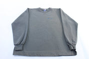 90's Champion Embroidered Logo Green Sweatshirt - ThriftedThreads.com