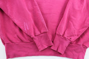90's Champion Embroidered Logo Pink Sweatshirt - Sweatshirt - Thrifted Threads