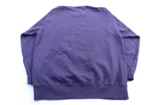 90's Champion Embroidered Logo Purple Sweatshirt - Sweatshirt - Thrifted Threads