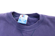 90's Champion Embroidered Logo Purple Sweatshirt - Sweatshirt - Thrifted Threads