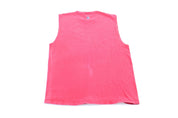 90's Champion Embroidered Logo Red Tank Top - ThriftedThreads.com