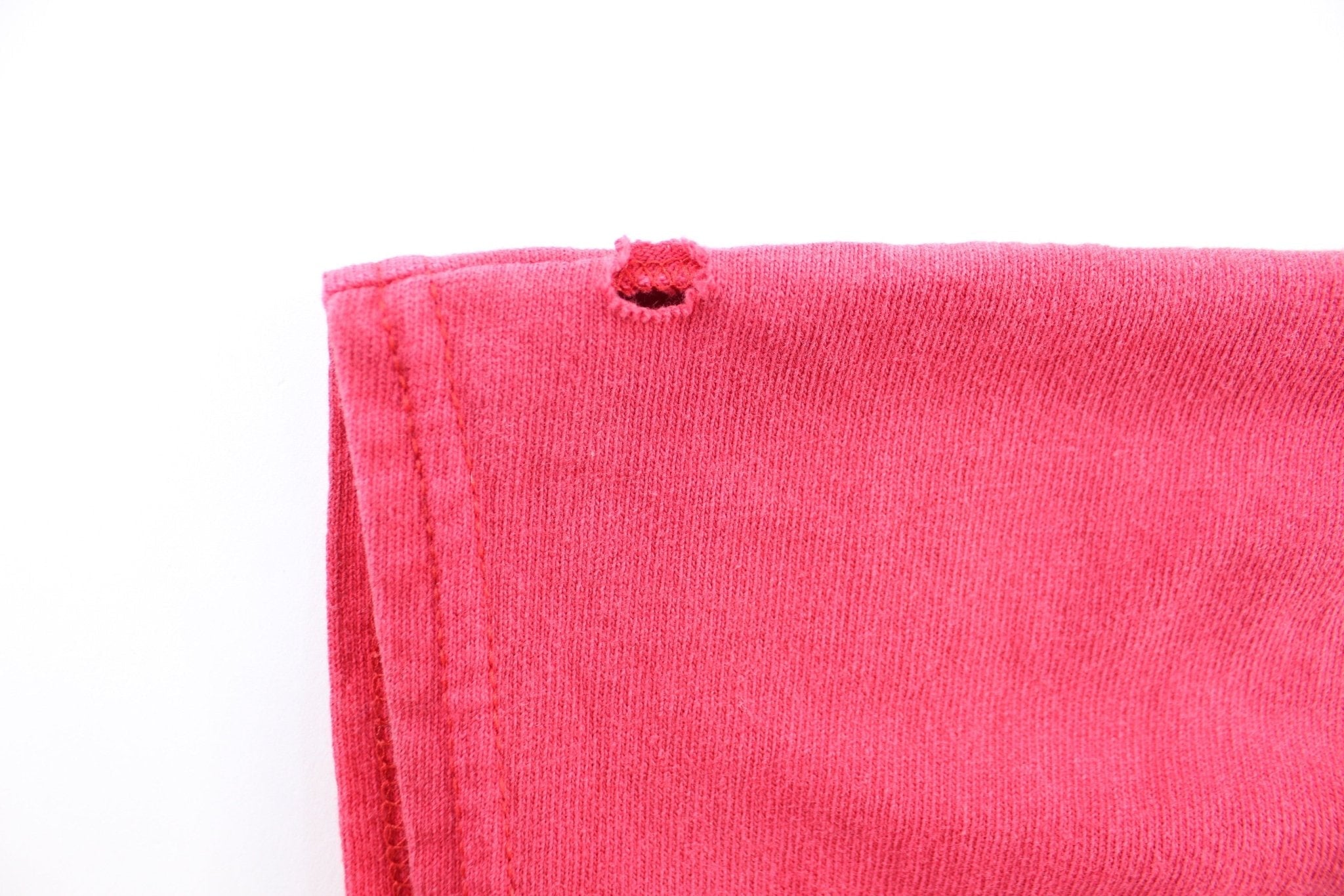 90's Champion Embroidered Logo Red Tank Top - ThriftedThreads.com