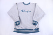 90's Champion Reverse Weave Embroidered Sweatshirt - Sweatshirt - Thrifted Threads