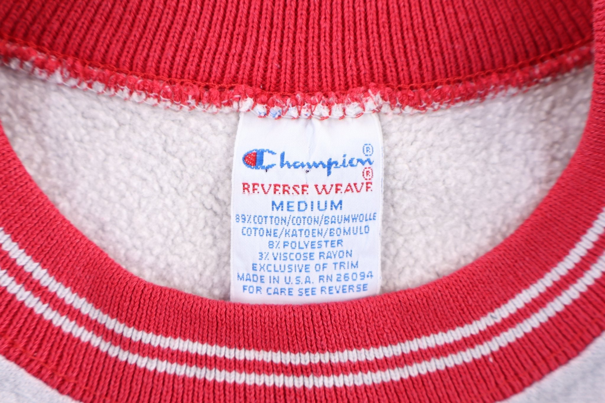 90's Champion Reverse Weave Sweatshirt - Sweatshirt - Thrifted Threads