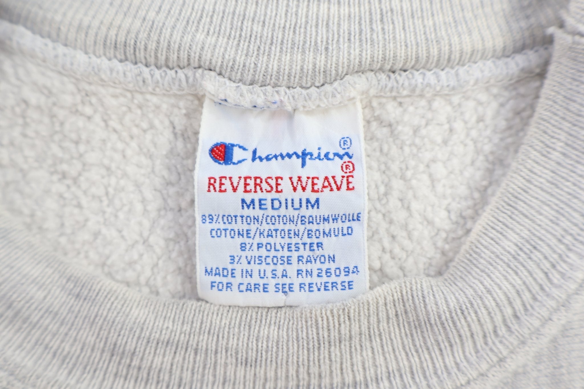 90's Champion Reverse Weave Sweatshirt - Sweatshirt - Thrifted Threads