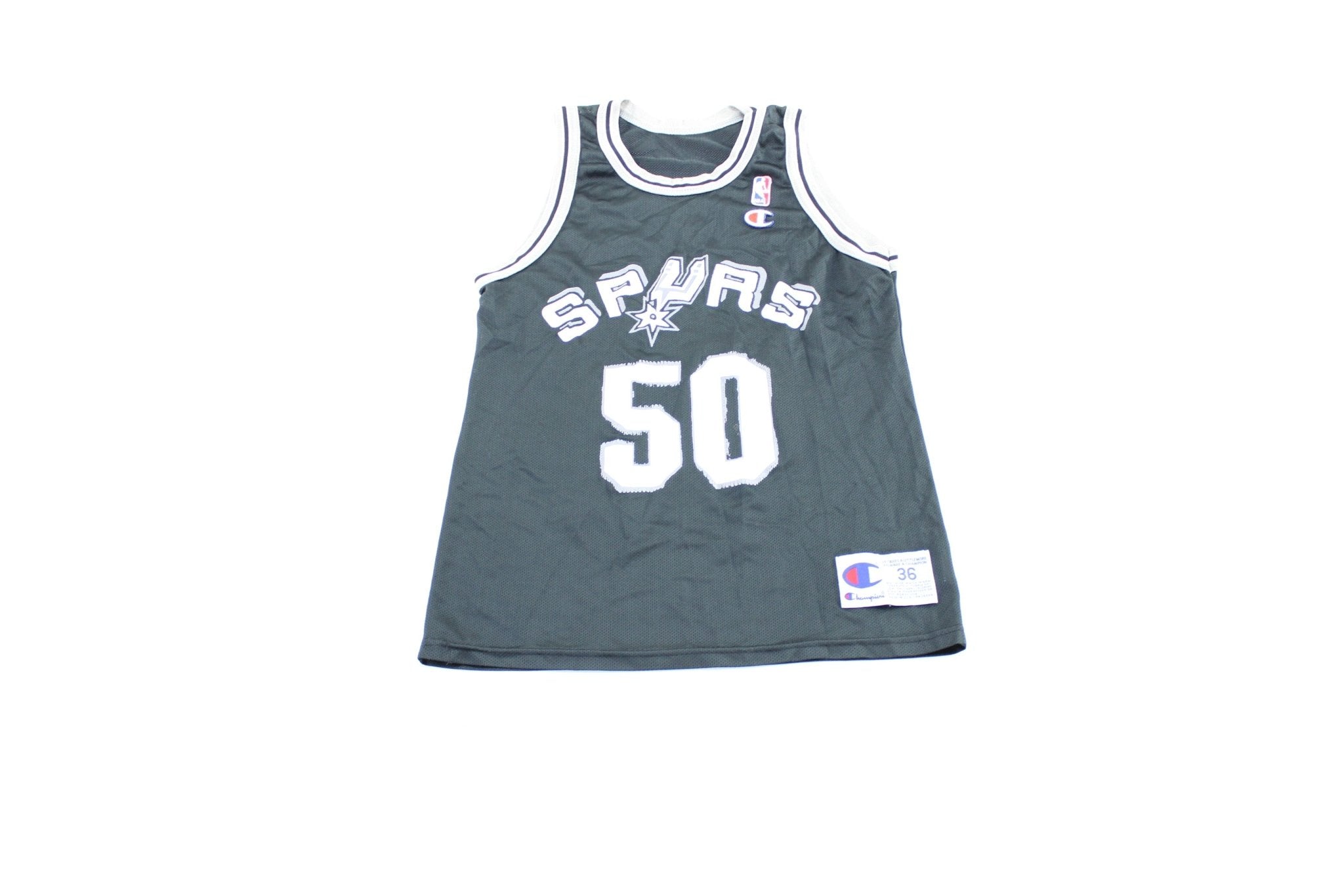 90's Champion San Antonio Spurs David Robinson Jersey - ThriftedThreads.com