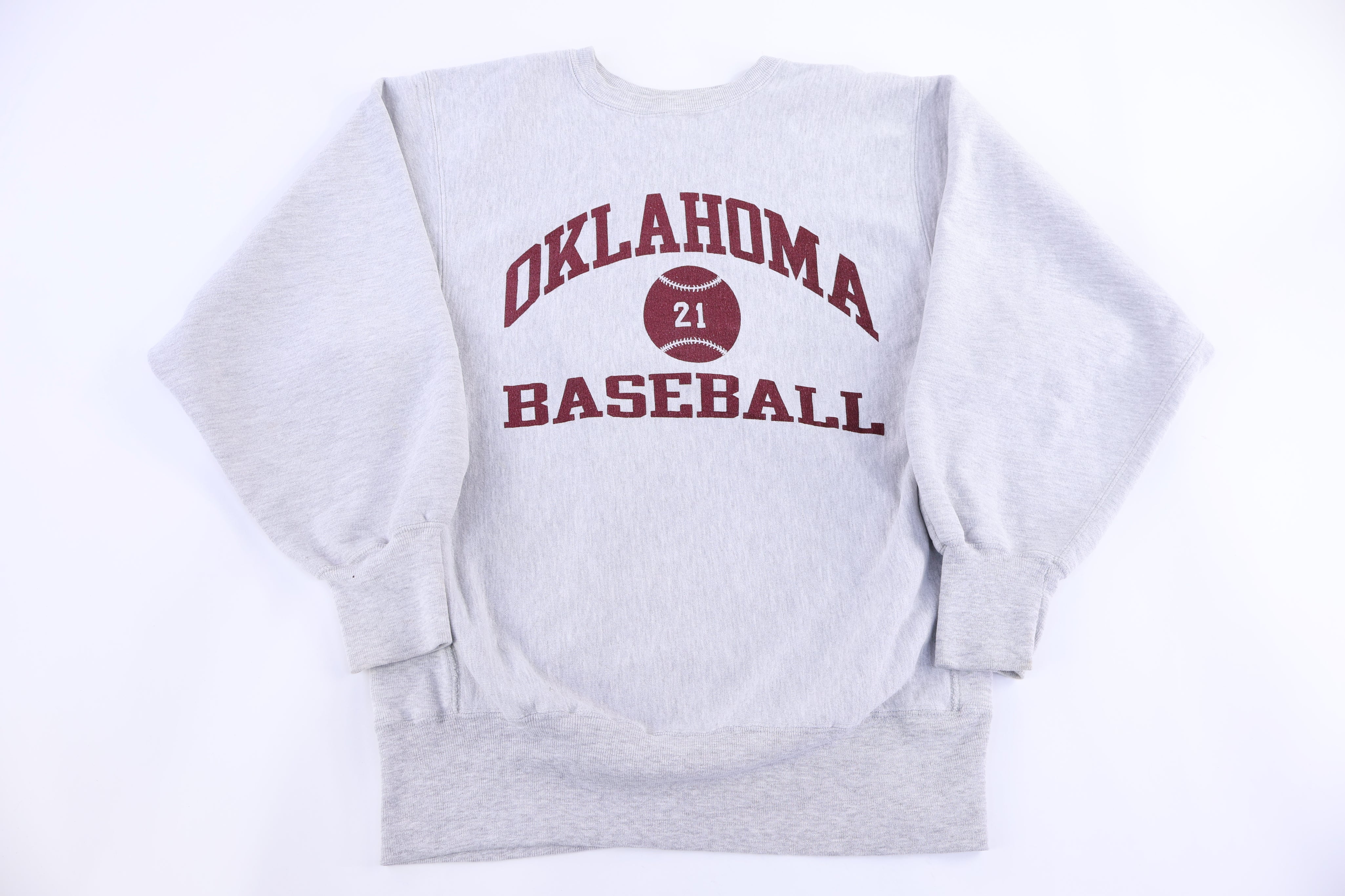 90's Champion University of Oklahoma Sweatshirt - Sweatshirt - Thrifted Threads