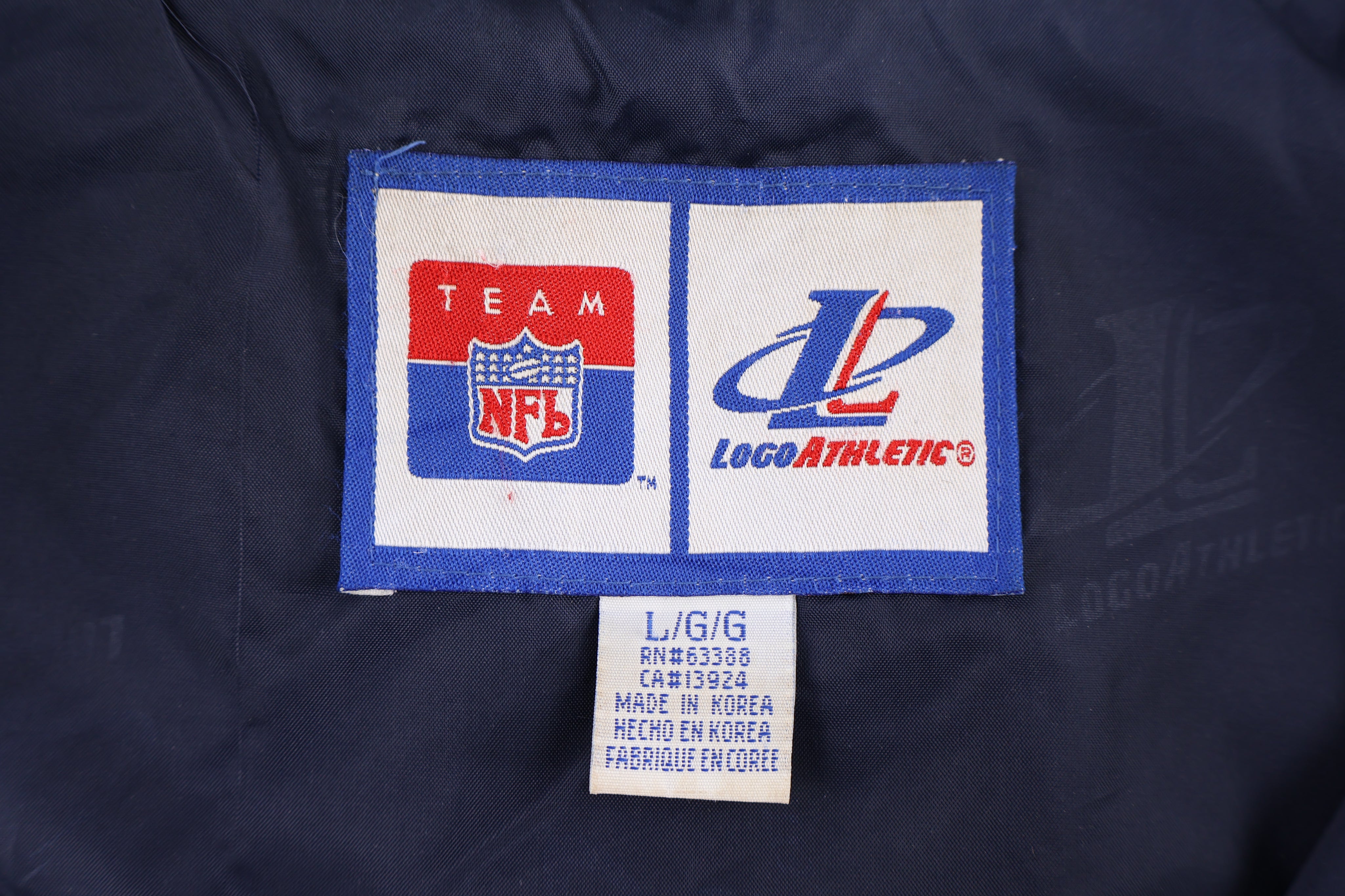 90's Chargers Football Full Zip Jacket - Jacket - Thrifted Threads