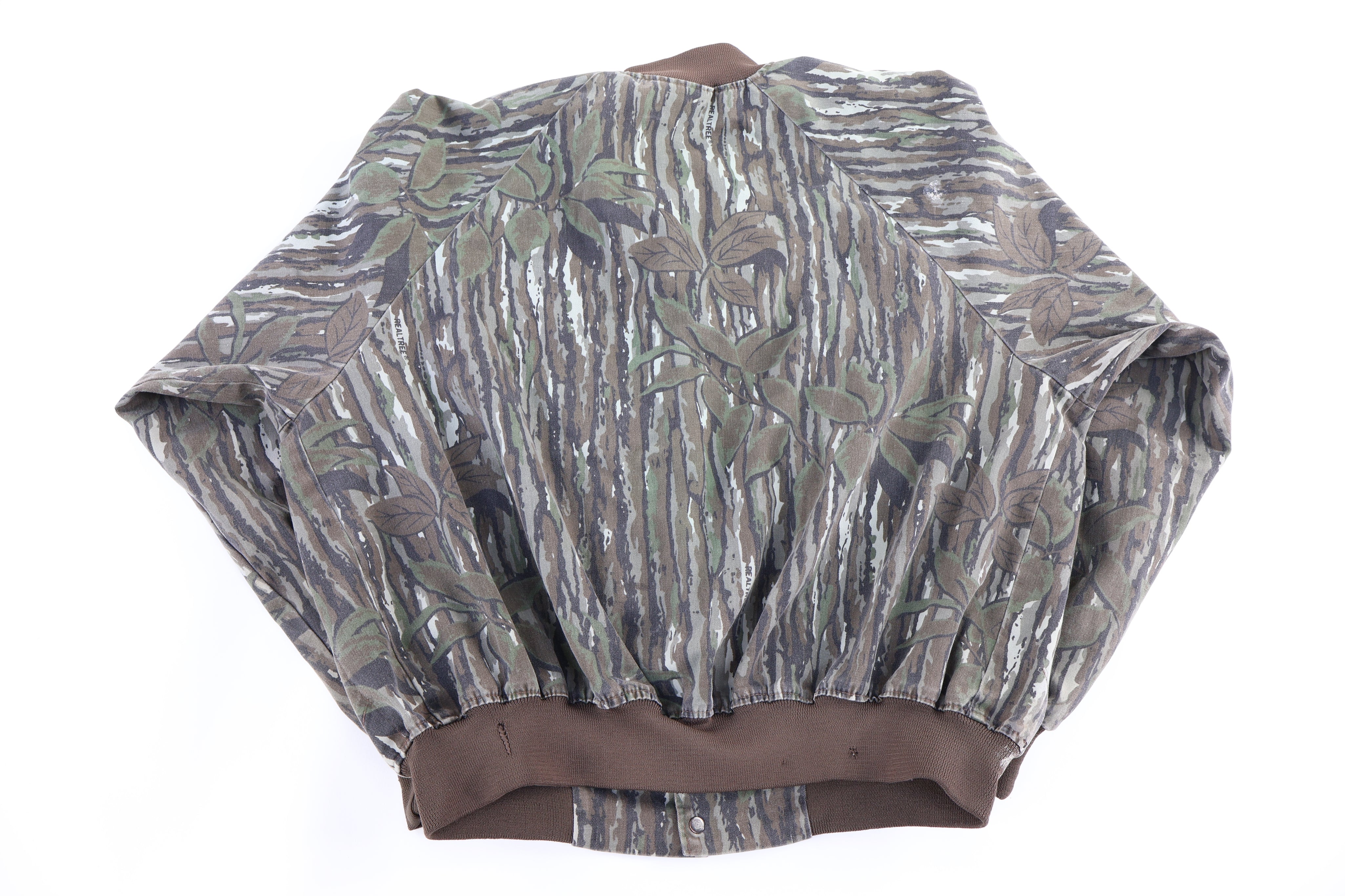 90's Charles Daly Camo Bomber Jacket - Jacket - Thrifted Threads
