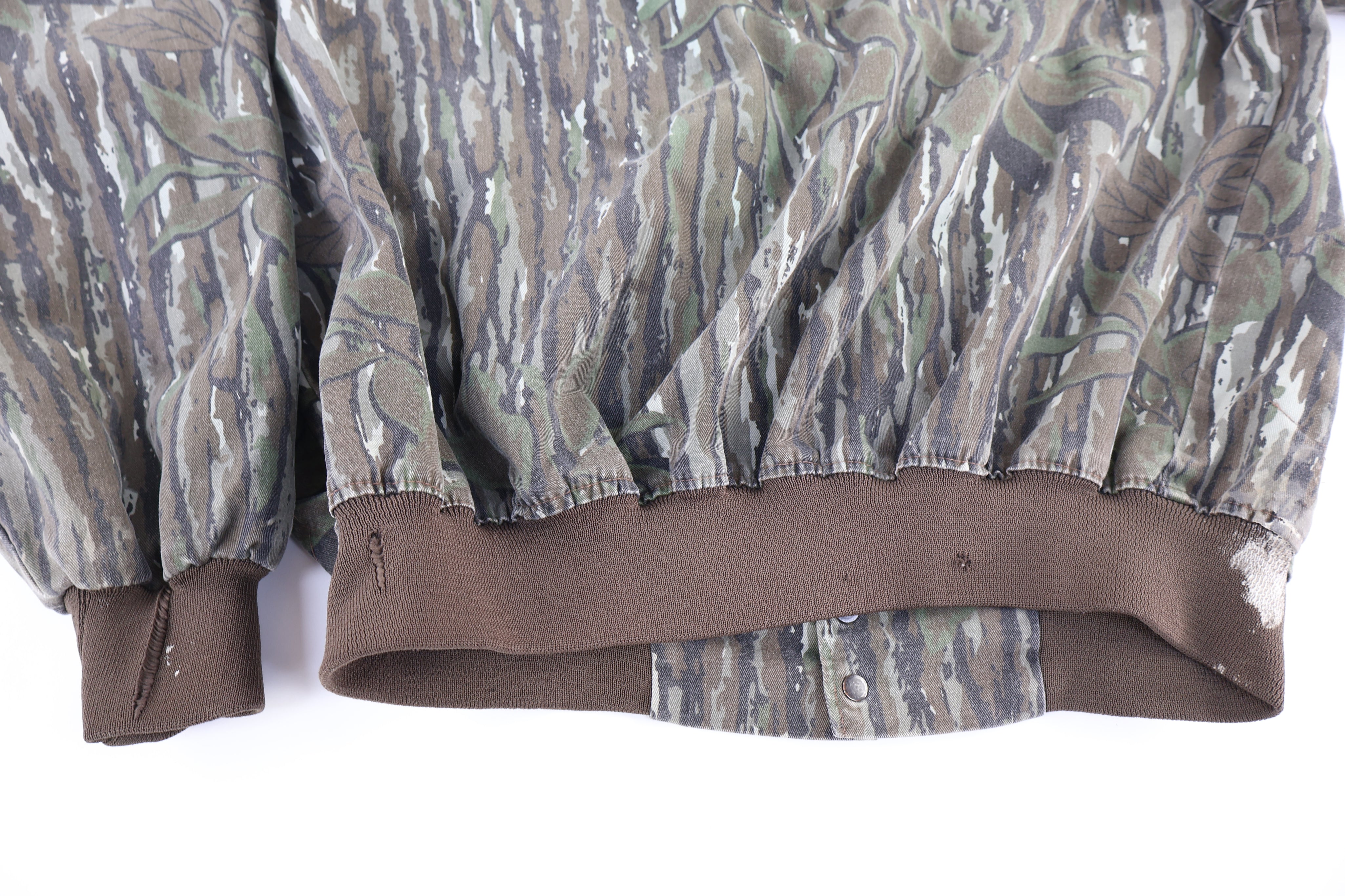 90's Charles Daly Camo Bomber Jacket - Jacket - Thrifted Threads