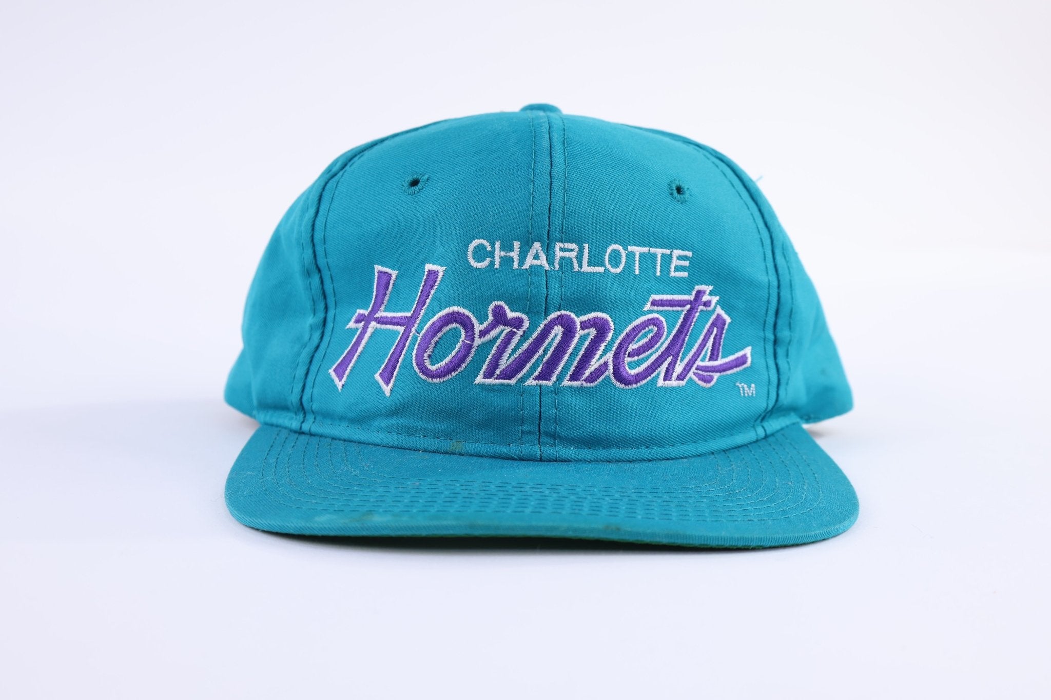 90's Charlotte Hornets Snapback Hat - Hats - Thrifted Threads