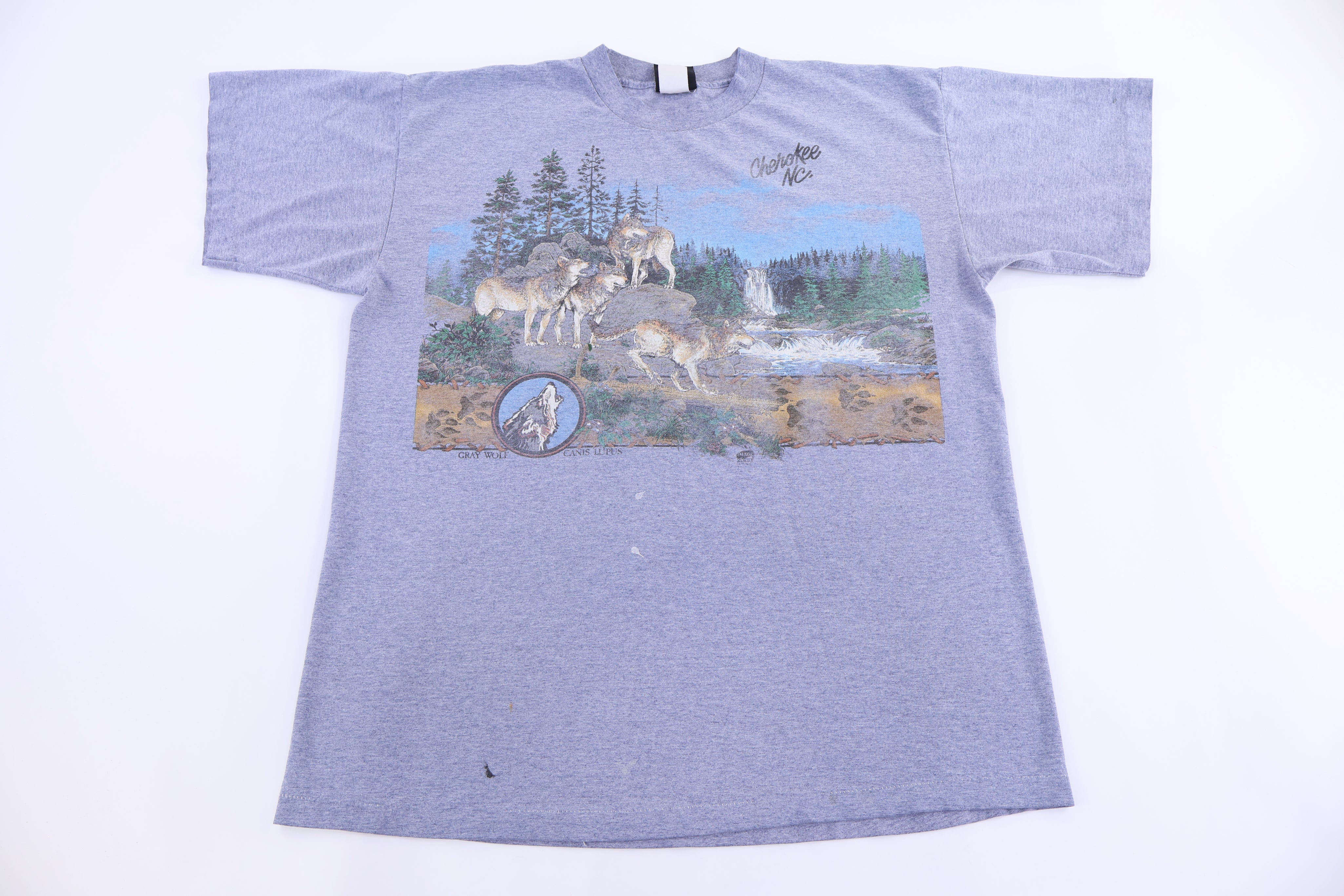 90's Cherokee North Carolina Nature Graphic T-shirt - Shirts & Tops - Thrifted Threads