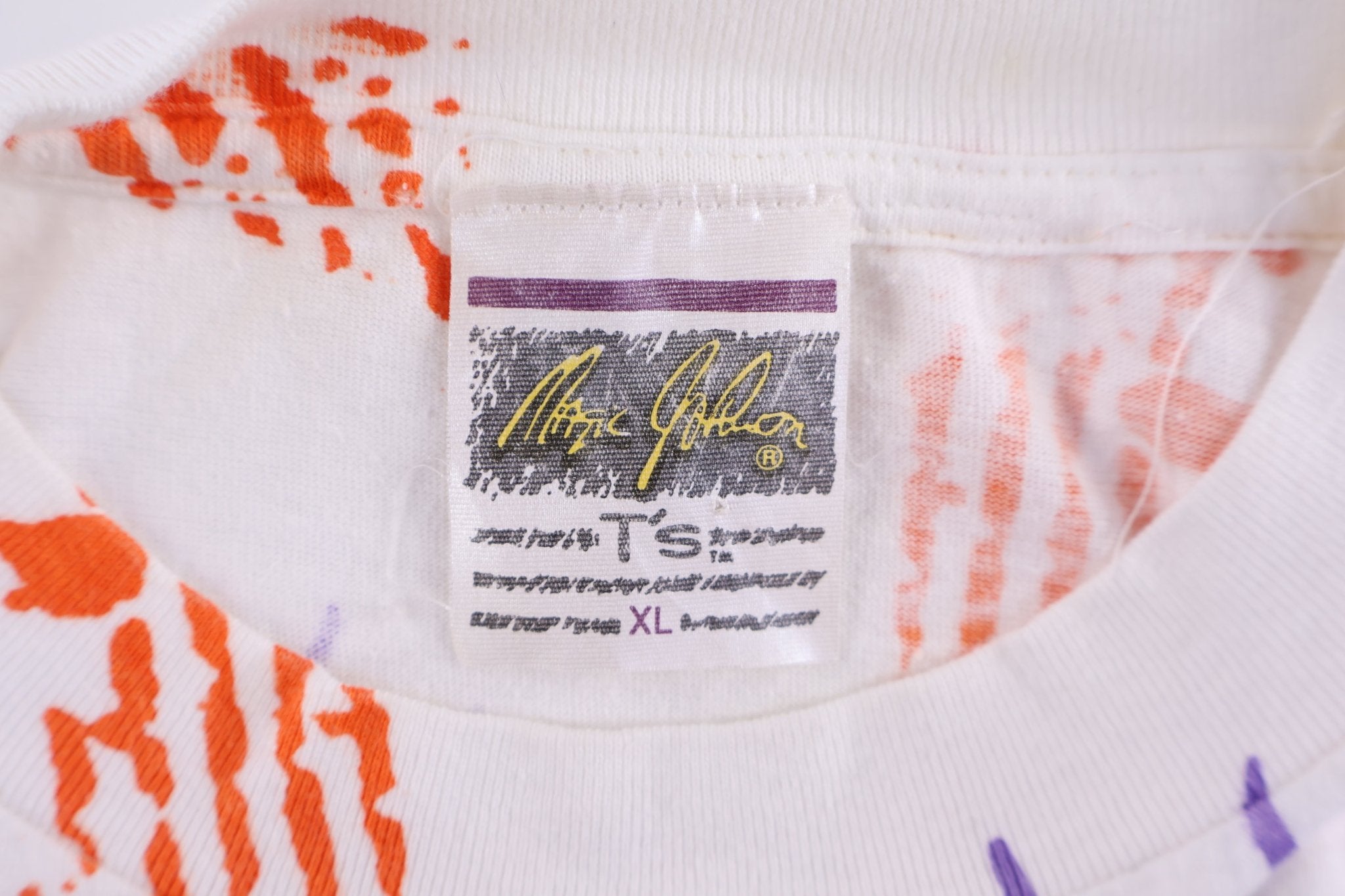 90's Chicago Bears Football All Over Graphic T-shirt - Shirts & Tops - Thrifted Threads