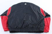 90's Chicago Bulls Basketball Embroidered Starter Zip Up Jacket - ThriftedThreads.com