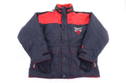 90's Chicago Bulls Basketball Full Zip Jacket - Jacket - Thrifted Threads