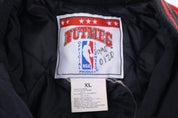 90's Chicago Bulls Basketball Full Zip Jacket - Jacket - Thrifted Threads
