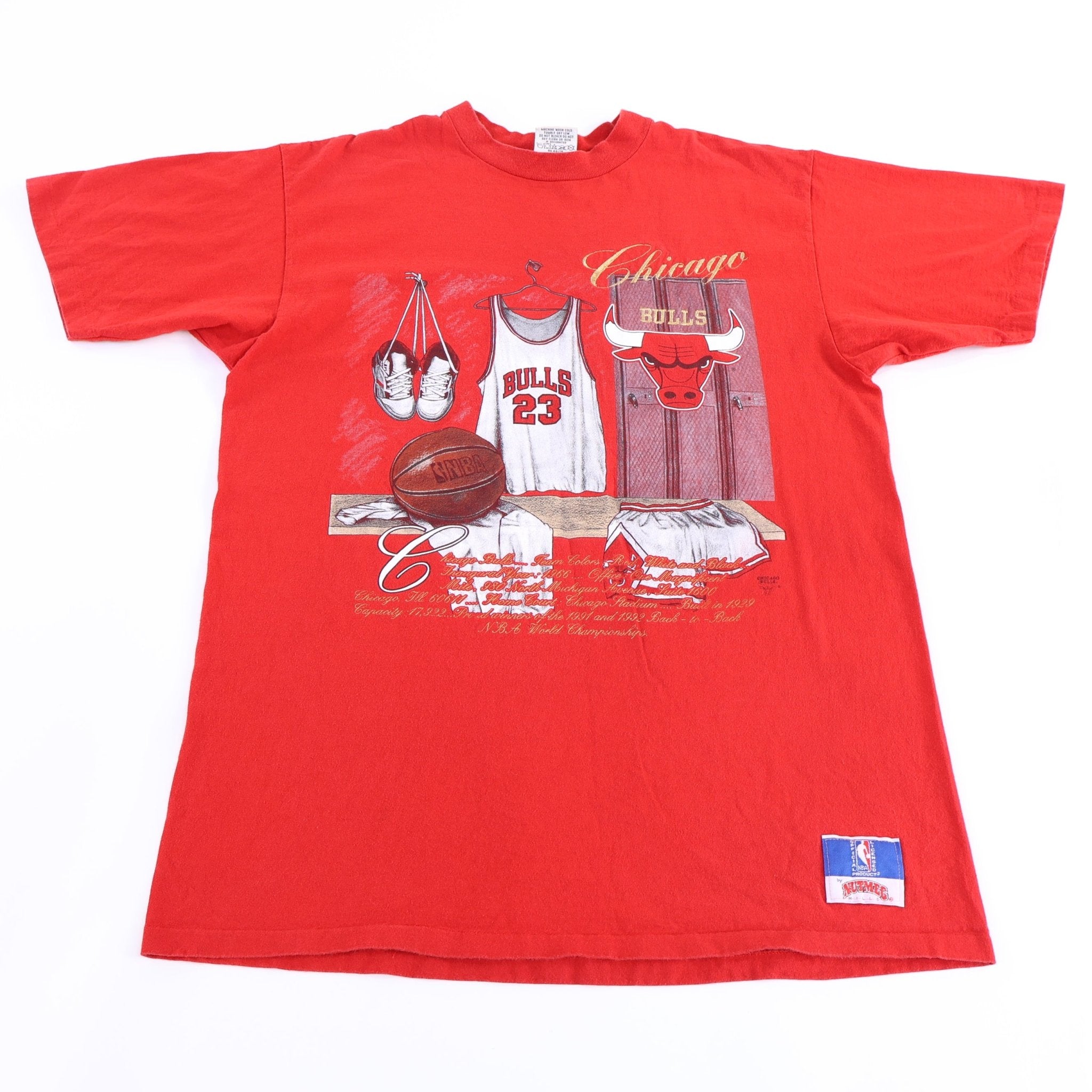 90's Chicago Bulls Basketball Graphic T-shirt - Shirts & Tops - Thrifted Threads