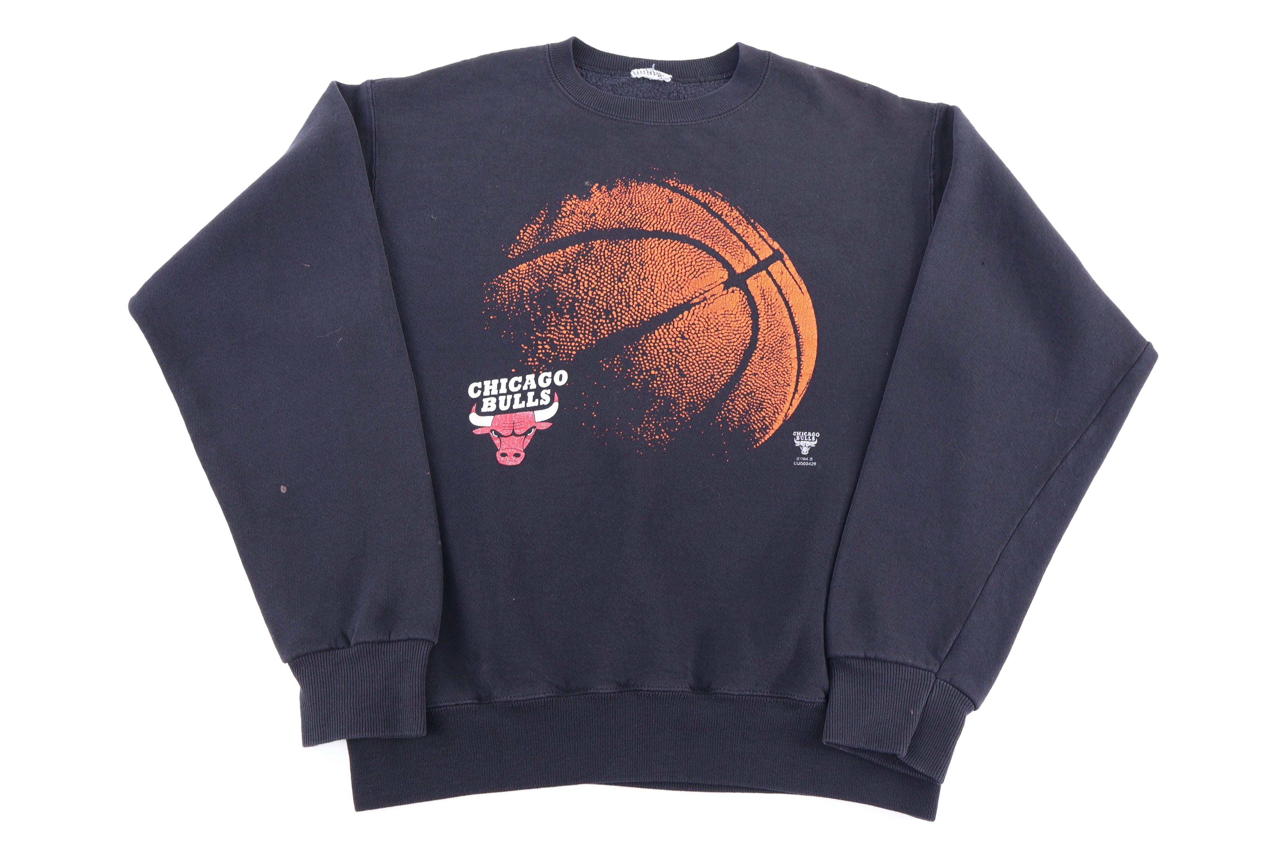90's Chicago Bulls Basketball Sweatshirt - Sweatshirt - Thrifted Threads