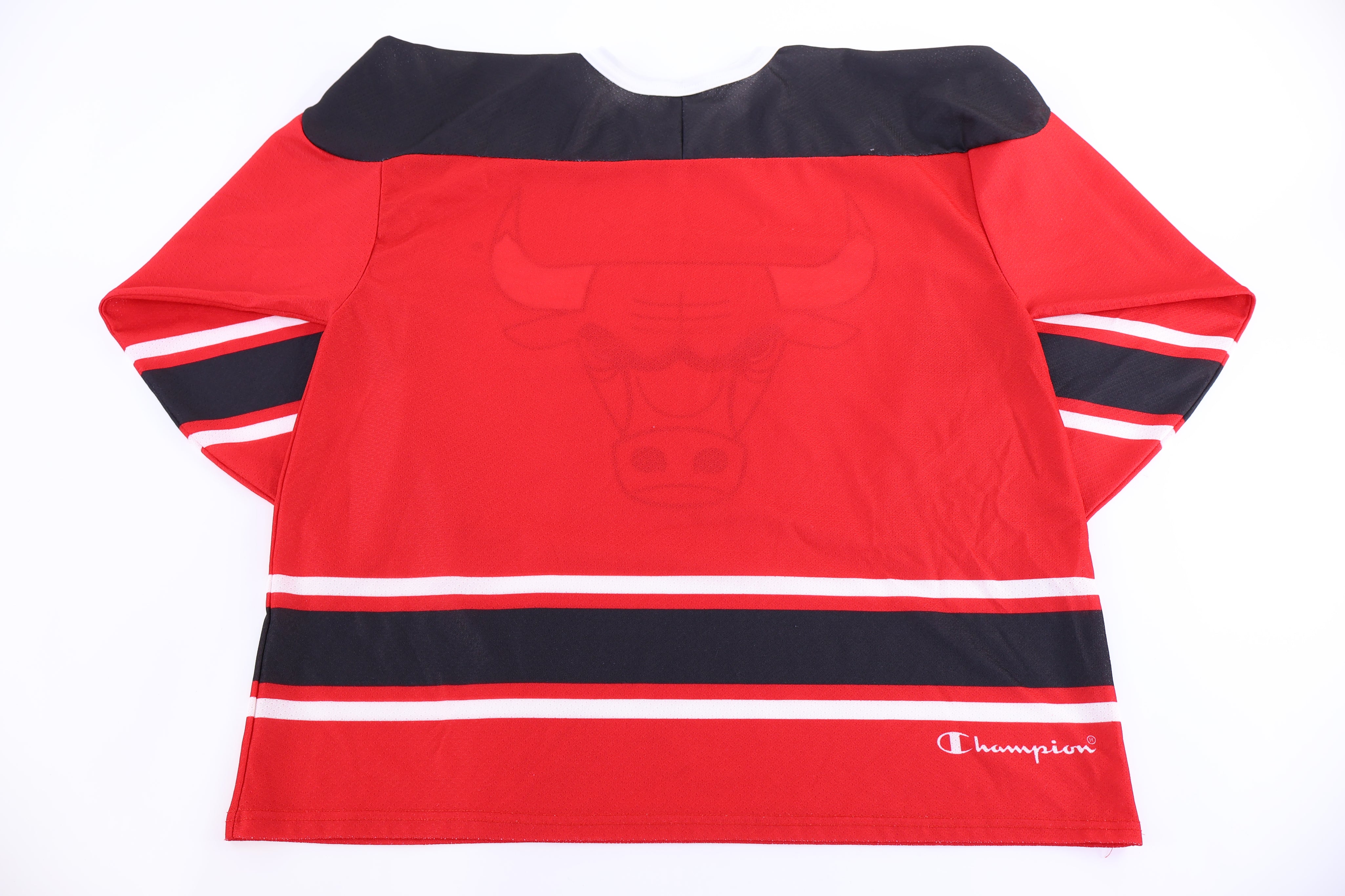 90's Chicago Bulls Hockey Jersey - Jerseys/Tanks - Thrifted Threads