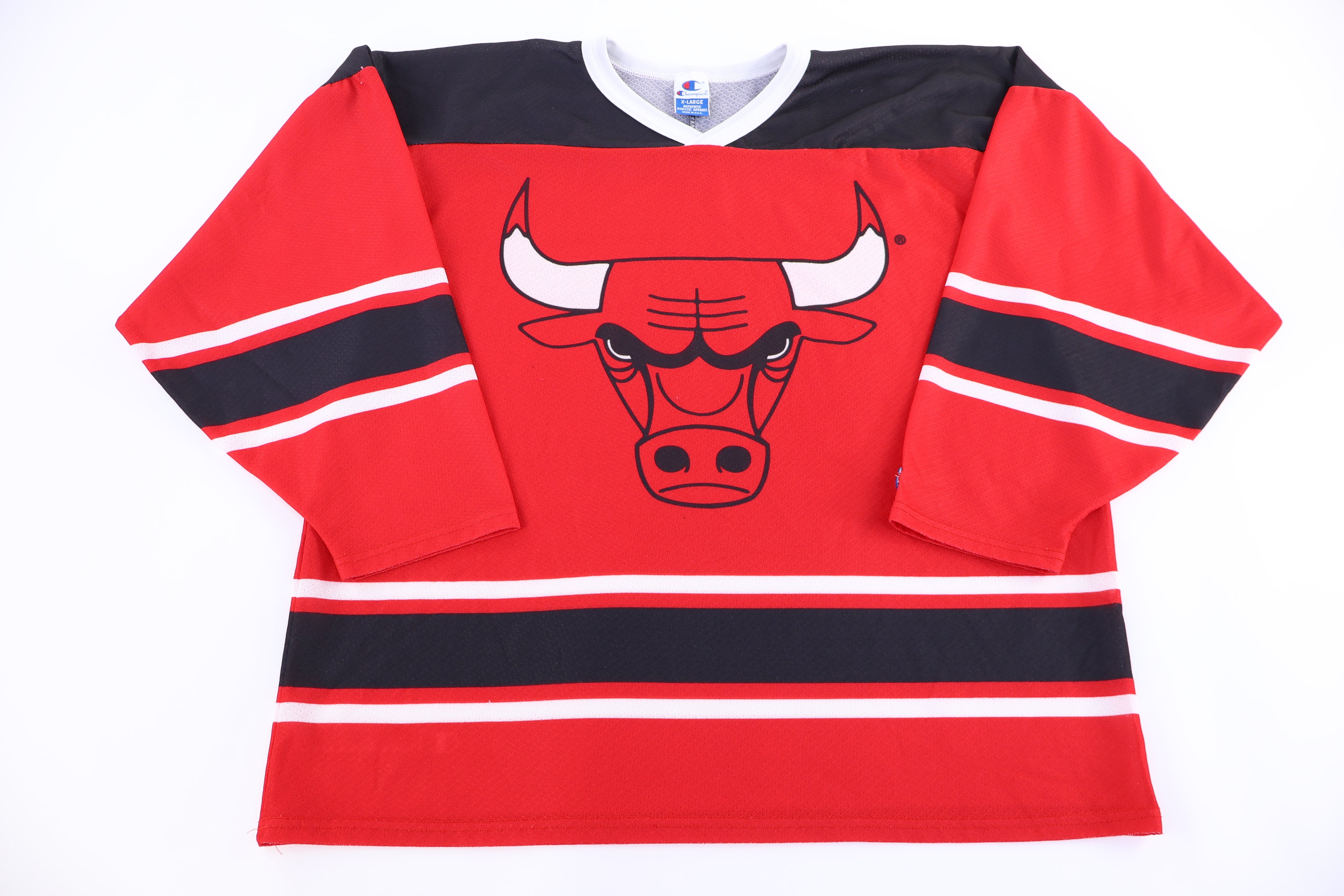 90's Chicago Bulls Hockey Jersey - Jerseys/Tanks - Thrifted Threads
