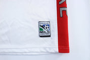 90’s Chicago Fire RED & White MLS Soccer Jersey - ThriftedThreads.com