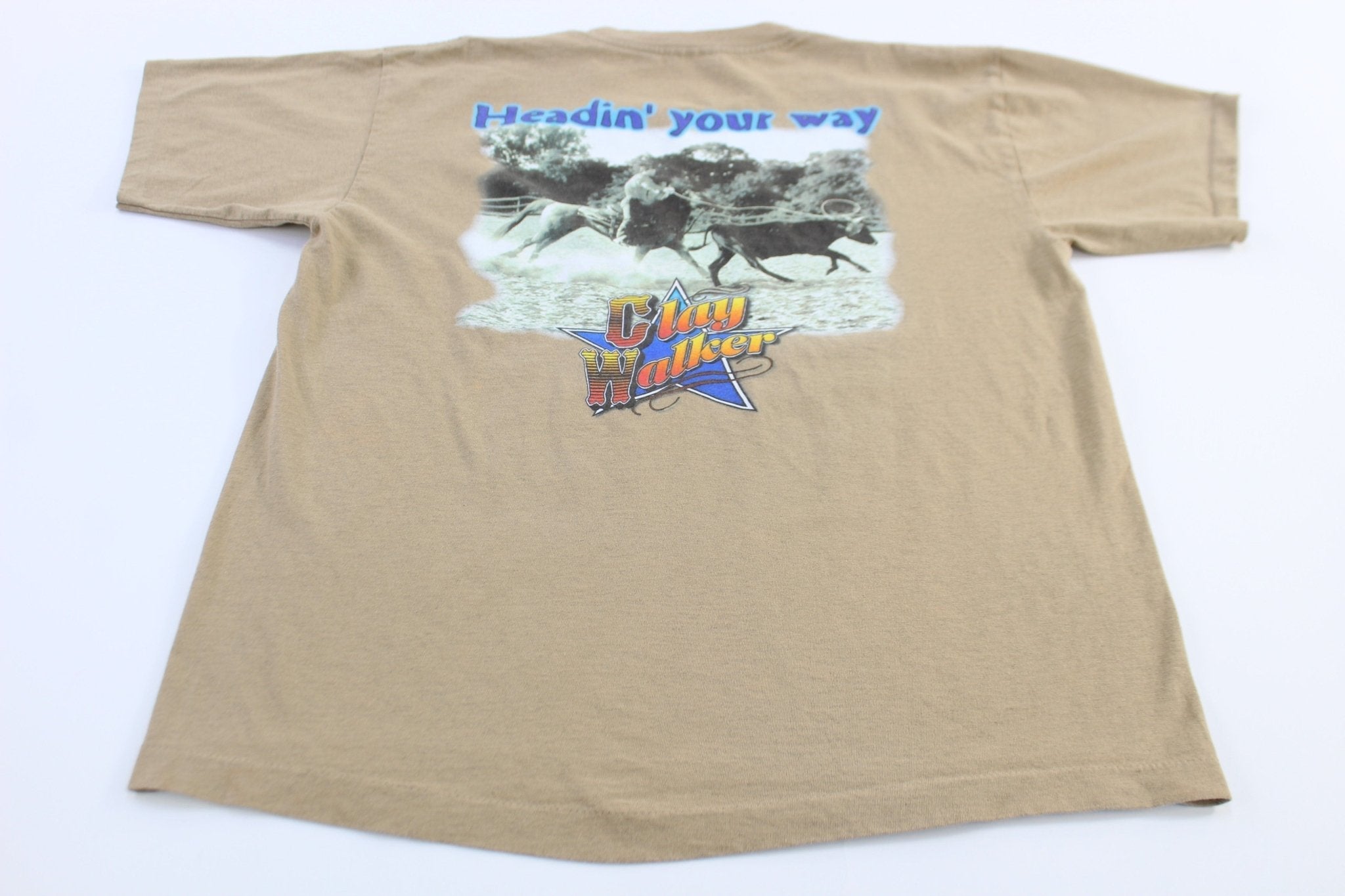 90's Clay Walker "She's Always Right" T-shirt - Shirts & Tops - Thrifted Threads