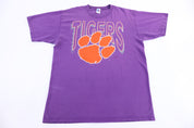 90's Clemson Tigers University T-shirt - Shirts & Tops - Thrifted Threads