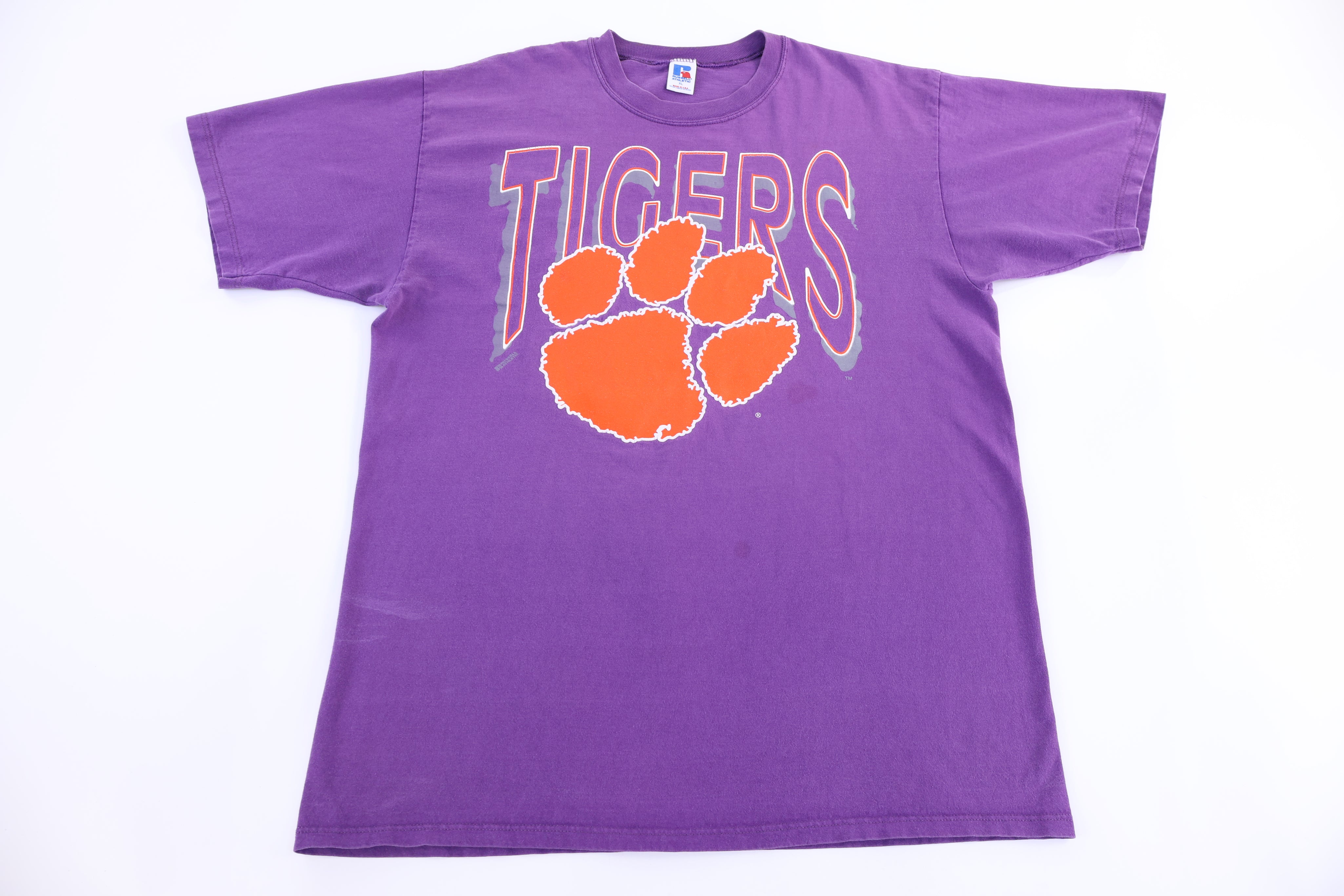 90's Clemson Tigers University T-shirt - Shirts & Tops - Thrifted Threads
