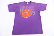 90's Clemson Tigers University T-shirt - Shirts & Tops - Thrifted Threads