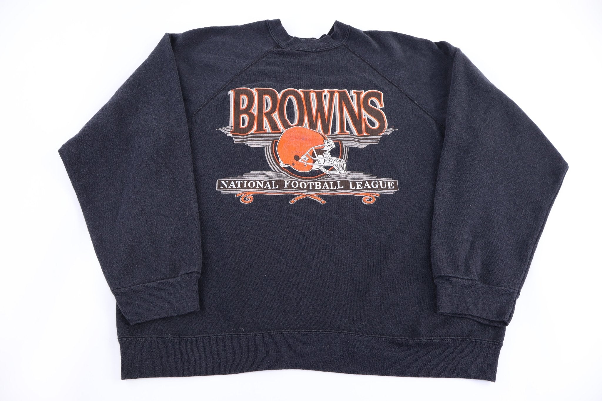 90's Cleveland Browns Football Sweatshirt - sweatshirt - Thrifted Threads