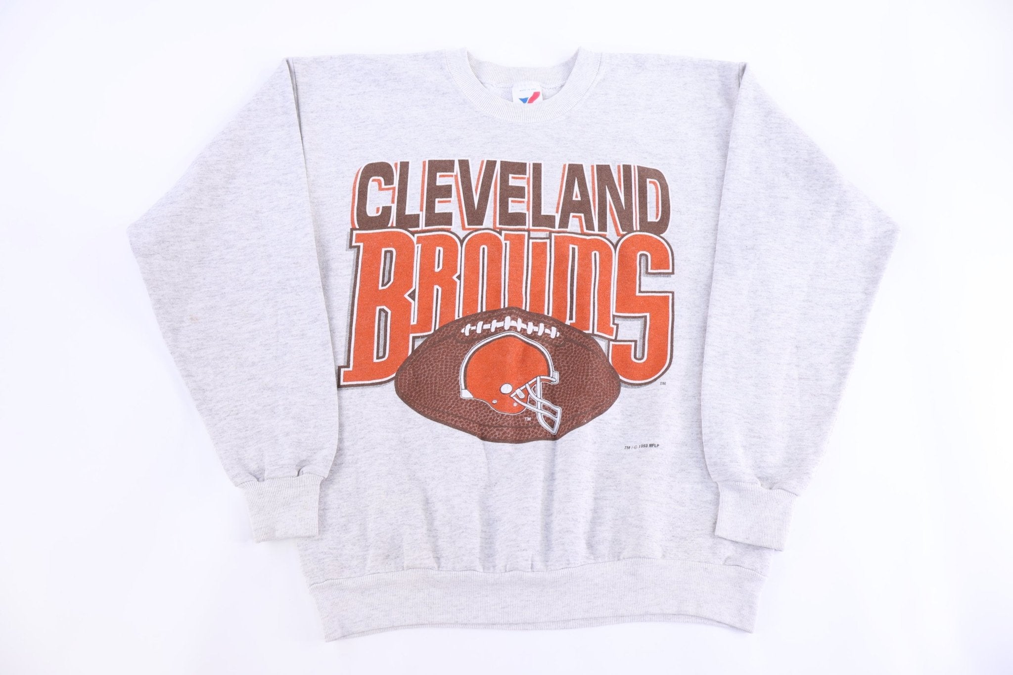 90's Cleveland Browns Football Sweatshirt - Sweatshirt - Thrifted Threads