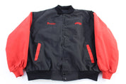 90's Coca-Cola Red & Black Bomber Jacket - Jacket - Thrifted Threads