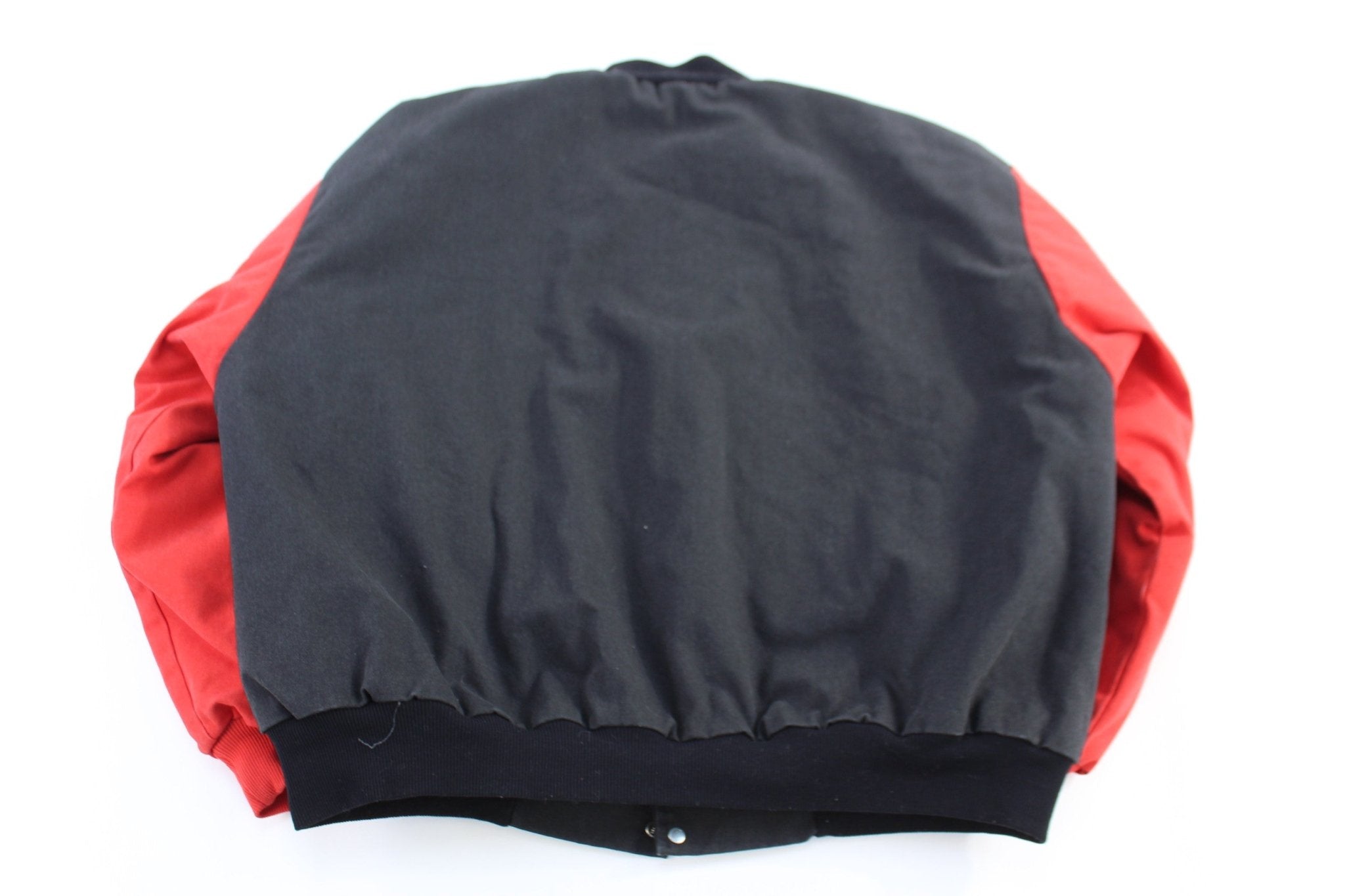 90's Coca-Cola Red & Black Bomber Jacket - Jacket - Thrifted Threads