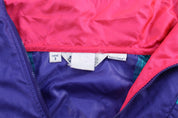 90's Columbia Multicolored Colorblock Windbreaker Pullover - ThriftedThreads.com