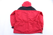 90's Columbia Sportswear Red & Black Zip Up Jacket - ThriftedThreads.com