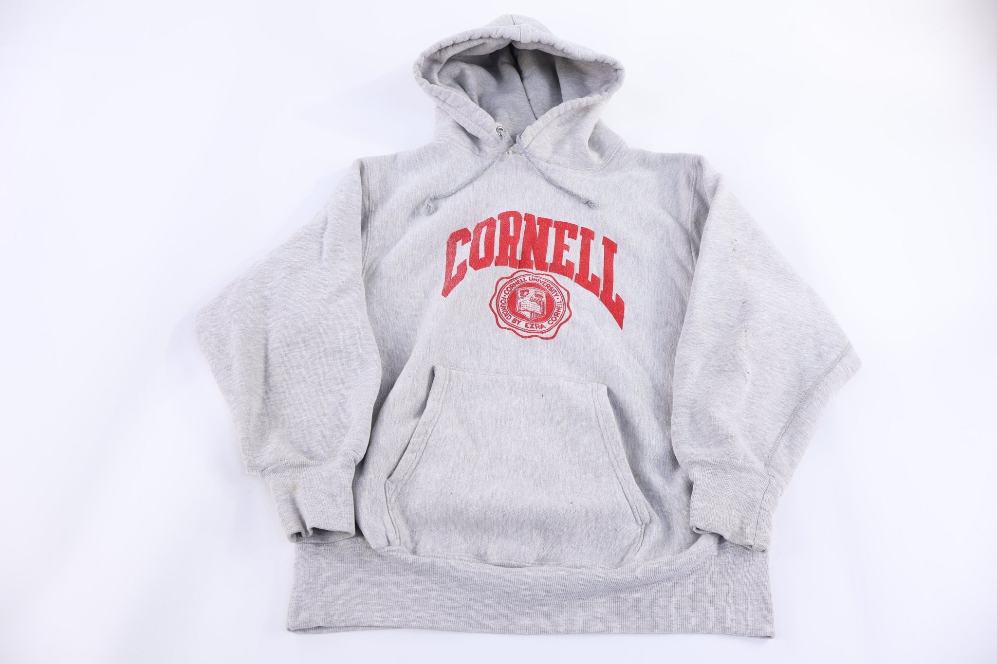 90's Cornell University Pullover Hoodie - Sweatshirt - Thrifted Threads