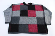 90's CosCob Multipattern Knit Sweater - Sweater - Thrifted Threads