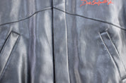 90's Dale Earnhardt Jr Bud Racing Black Leather Jacket - Jackets - Thrifted Threads