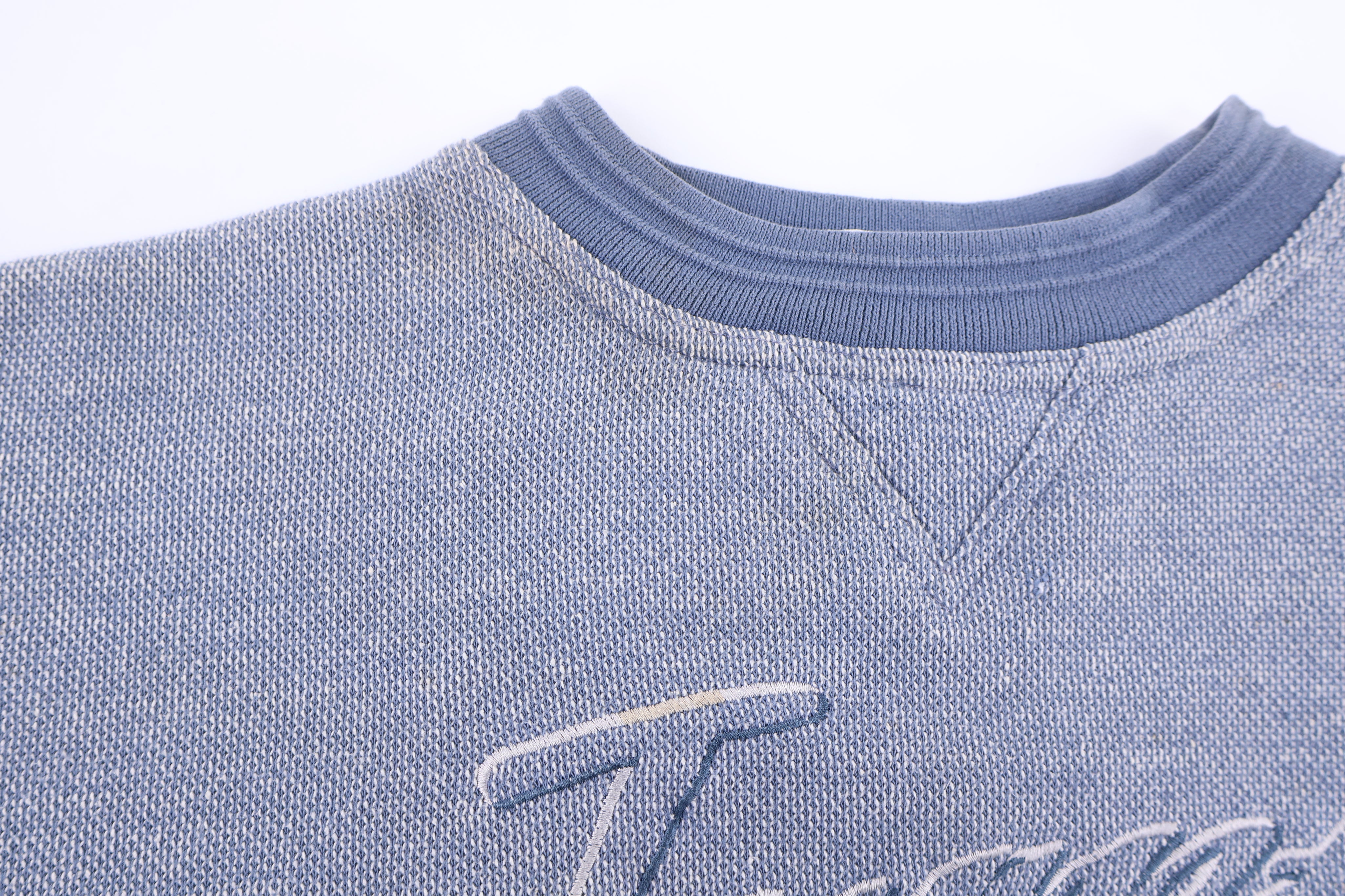 90's Dale Jarrett Racing Embroidered Sweatshirt - Sweatshirt - Thrifted Threads