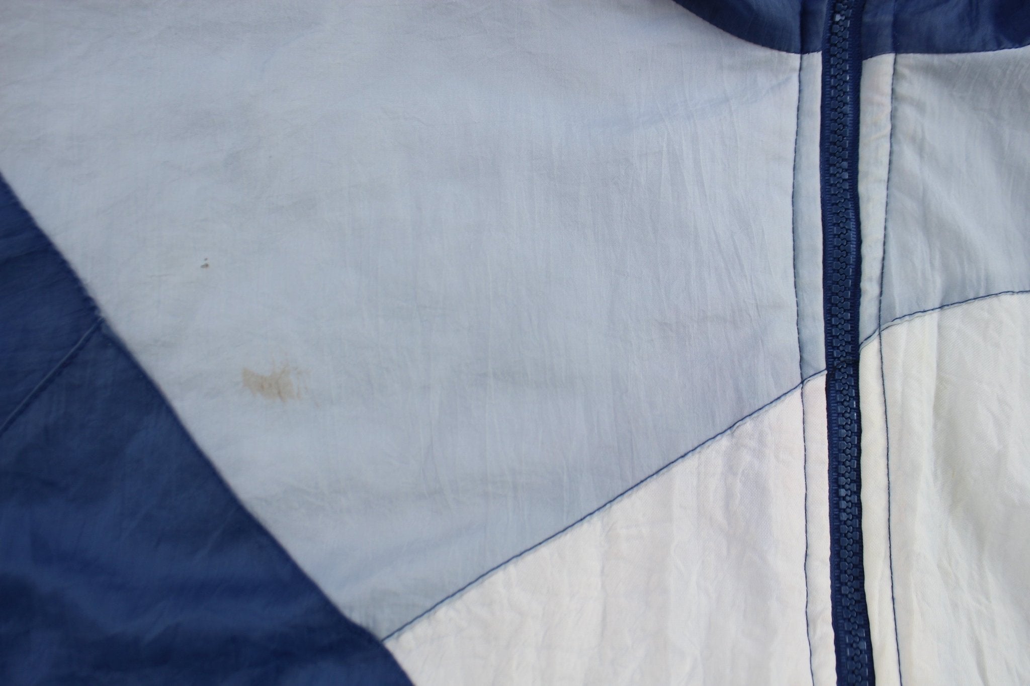 90's Dallas Cowboys Embroidered Log 7 Zip Up Jacket - Jackets - Thrifted Threads