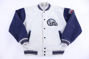 90's Dallas Cowboys Football Bomber Jacket - Jacket - Thrifted Threads