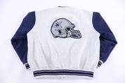 90's Dallas Cowboys Football Bomber Jacket - Jacket - Thrifted Threads