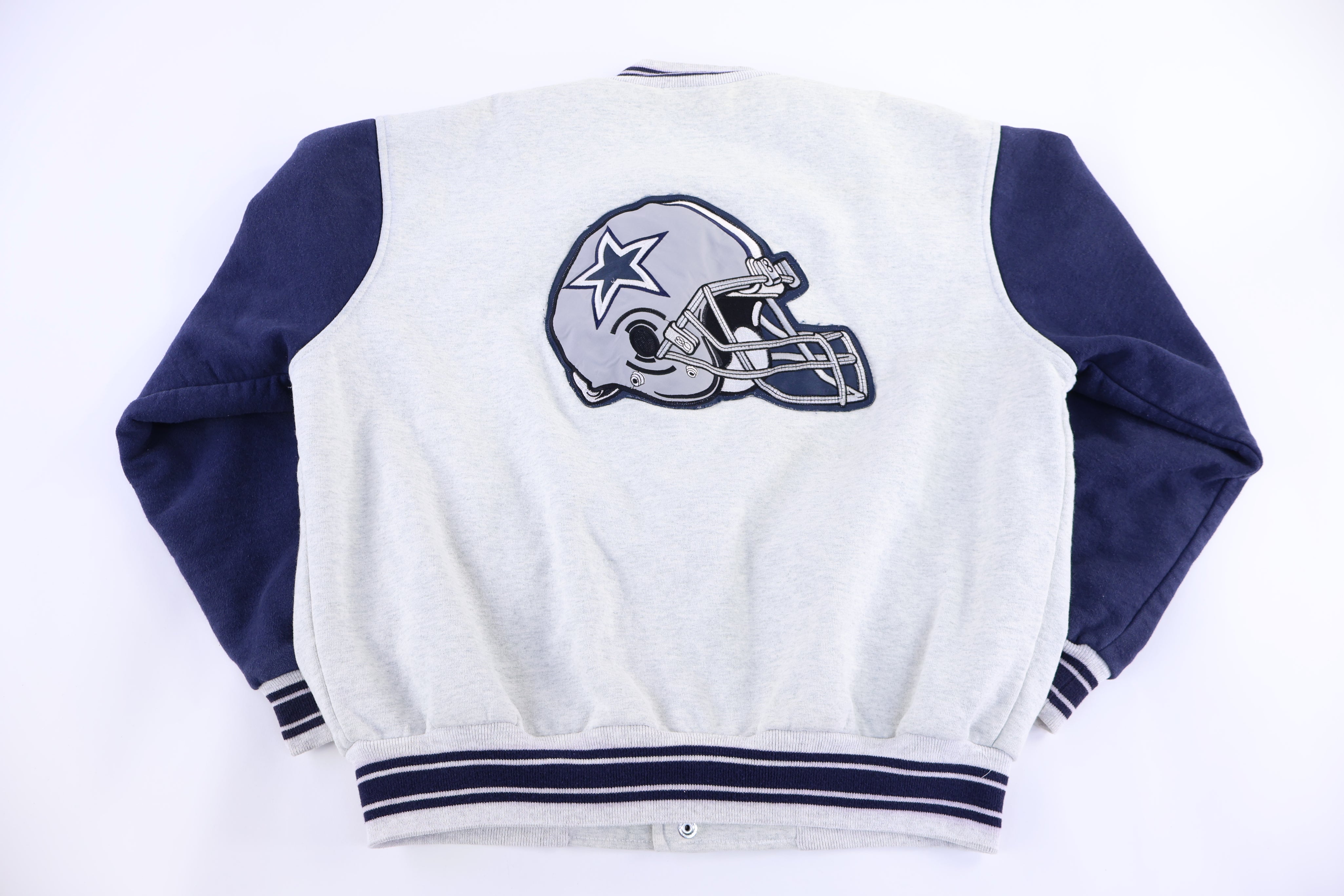 90's Dallas Cowboys Football Bomber Jacket - Jacket - Thrifted Threads