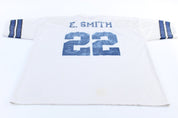 90's Dallas Cowboys Football Emmitt Smith Logo Athletic Jersey - ThriftedThreads.com
