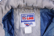 90's Dallas Cowboys Football Full Zip Jacket - Jacket - Thrifted Threads